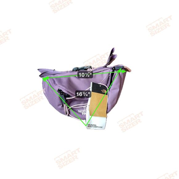 North Face Jester Lumbar Waist Pack Womens One Size Midnight Mauve Fanny Bag New - Picture 6 of 7